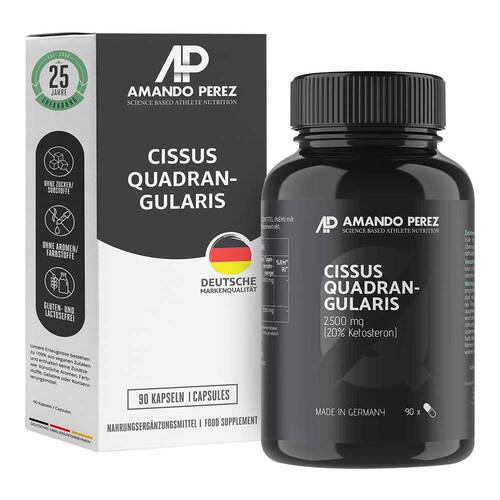 Cissus Quadrangularis Extrakt 2500 mg vegan Kapseln  - 1