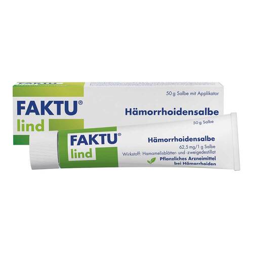 FAKTU lind H&auml;morrhoidensalbe mit Hamamelis - 1