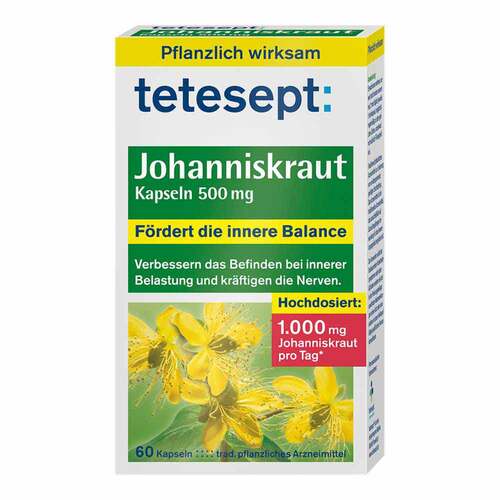 Tetesept Johanniskraut 500 mg Kapseln - 1