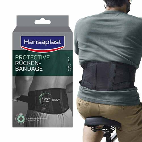 Hansaplast R&uuml;cken-Bandage verstellbar 82 - 118 cm - 2