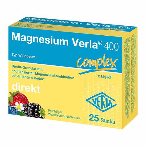 Magnesium Verla 400 Waldbeere Direkt-Granulat - 1