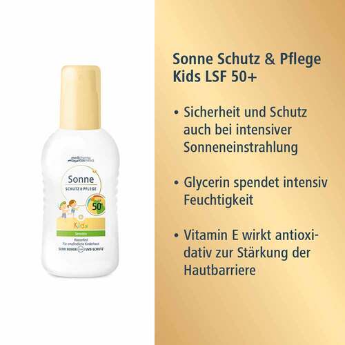 Sonne Schutz &amp; Pflege Spray Kids LSF 50 +  - 3