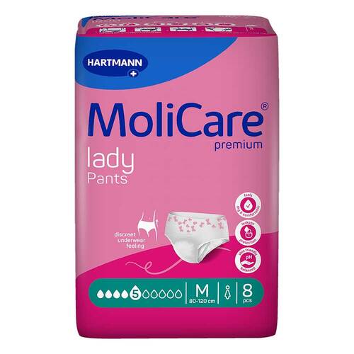 Molicare Premium lady Pants 5 Tropfen M - 1