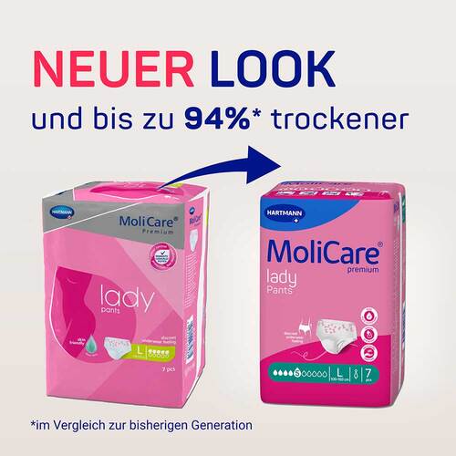 Molicare Premium lady Pants 5 Tropfen L - 2