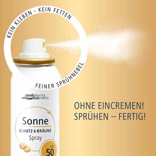 Sonne Schutz &amp; Br&auml;une Aerosol-Spray bronze LSF 50 - 5