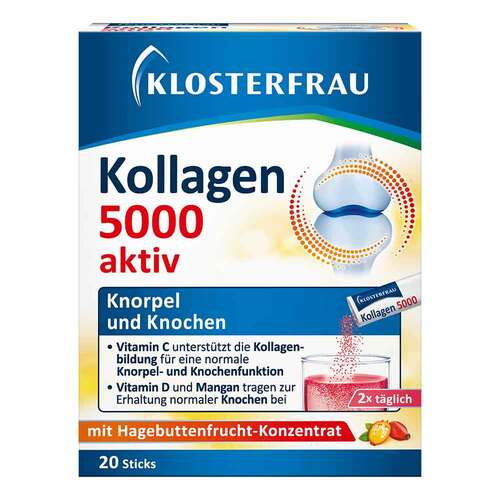 Klosterfrau Kollagen 5000 aktiv Granulat Sticks - 1