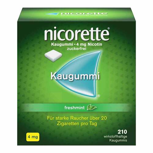 nicorette® Kaugummi freshmint, 4 mg Nikotin - 1