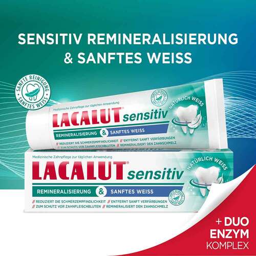 Lacalut sensitiv Remineralisierung &amp; sanftes Wei&szlig; - 3