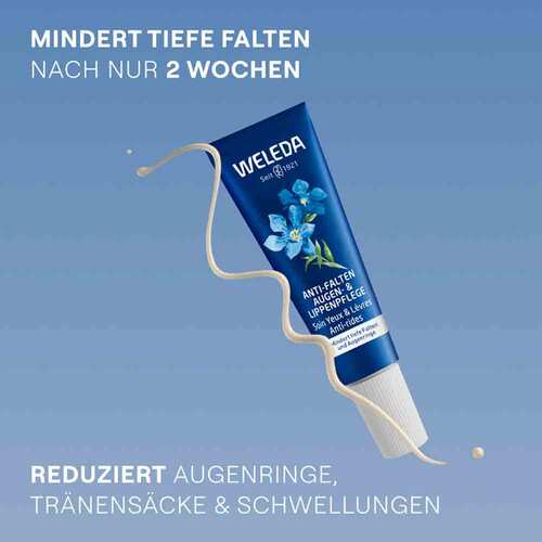 Weleda Anti-Falten Augen- &amp; Lippenpflege blauer Enzian &amp; Edelweiss - 4