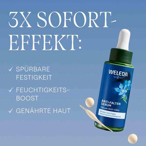 Weleda Anti-Falten Serum blauer Enzian &amp; Edelweiss - 4