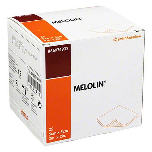 Melolin 5x5 cm Wundauflagen steril - 1