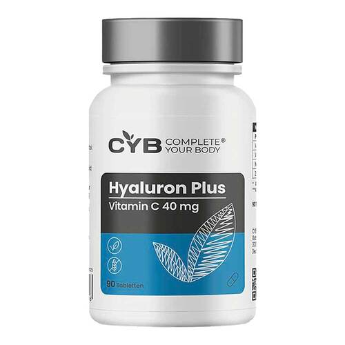 Cyb Hyaluron Plus Vitamin C + B12 + Zink vegan Kapseln - 1