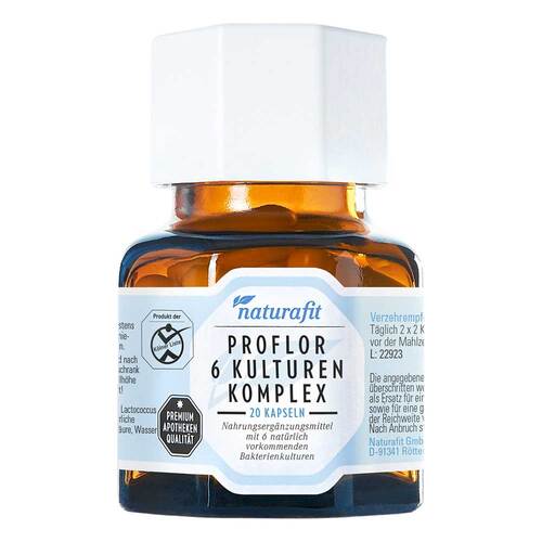 Naturafit Proflor 6 Bakterienkulturen Komplex Kapseln  - 1