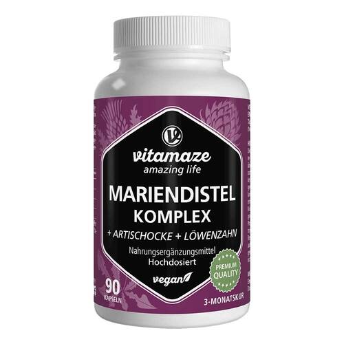 Mariendistel Komplex Artischocke + L&ouml;wenzahn veg.Kps - 1