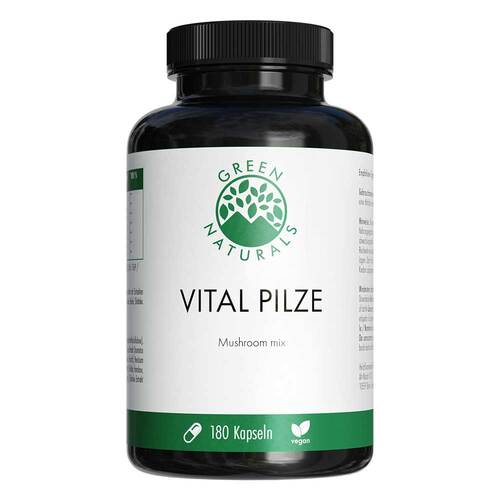 Green Naturals Vital Pilze Cordyceps Reishi vegan - 1