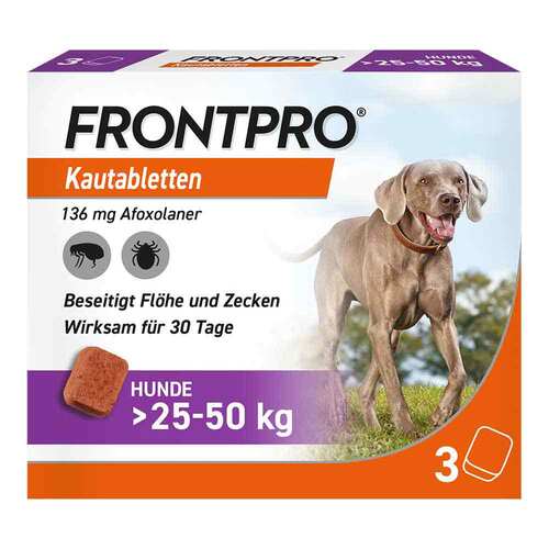 FRONTPRO 136 mg Kautabletten f&uuml;r Hunde 25 - 50 kg - 1