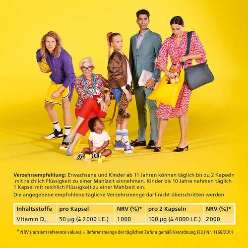 Dekristolvit D3 2000 I.E. pflanzlich Kapseln - 3