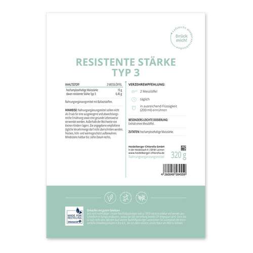 Resistente St&auml;rke Typ 3 Pulver - 2
