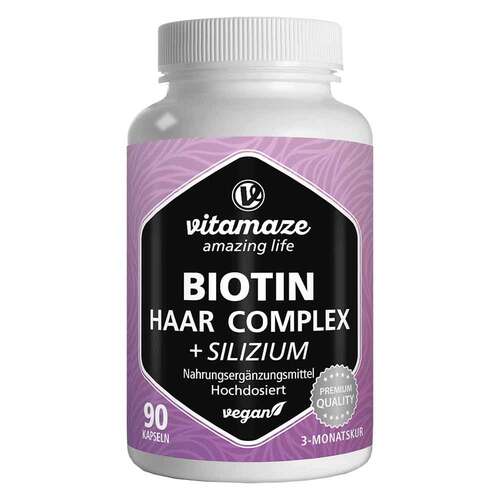 Biotin Haar Vitamine Komplex hochdos. + Silizium Kps - 1