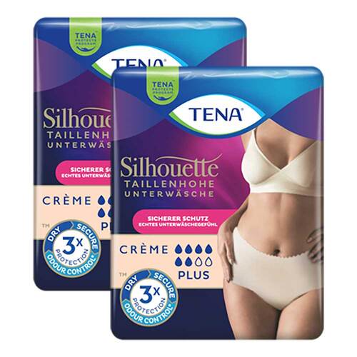 Tena Silhouette Plus M creme Inkontinenz Pants - 1
