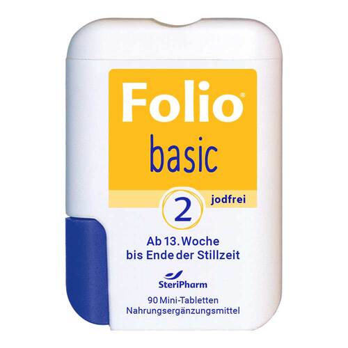 Folio 2 basic jodfrei Filmtabletten - 1