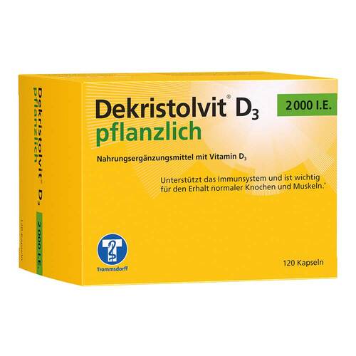 Dekristolvit D3 2000 I.E. pflanzlich Kapseln - 1