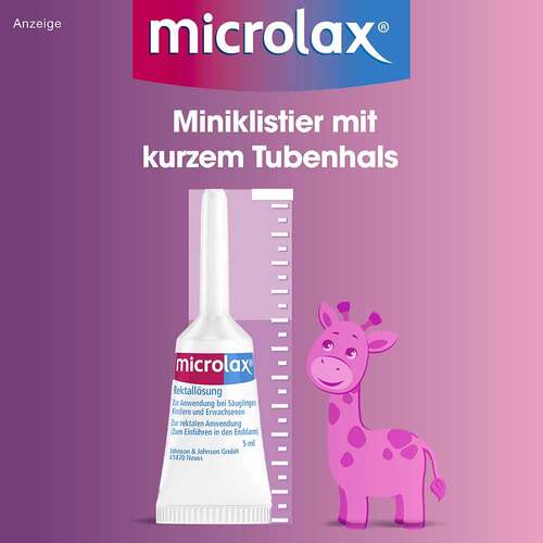 Microlax Rektall&ouml;sung Klistiere mit kurzem Tubenhals - 4