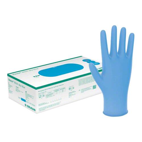 Vasco Nitril sky-blue Unt.- / Schutzhandschuhe unste.L - 1