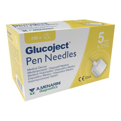Glucoject Pen-Nadeln 31 Gx5 mm 0,25 mm - 3
