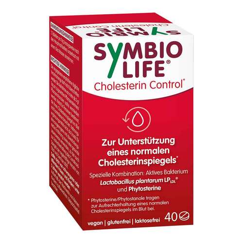 Symbiolife Cholesterin Control mit Phytosterinen Tab - 1