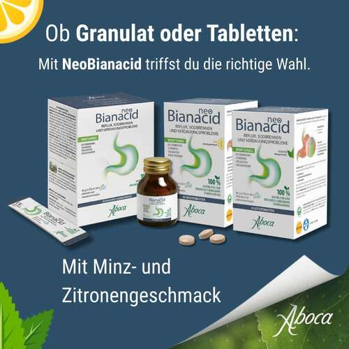 Neo Bianacid Lutschtabletten Zitronengeschmack - 4