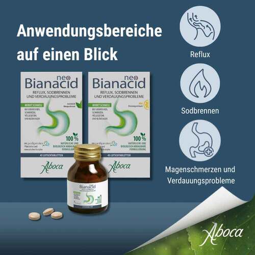 Neo Bianacid Lutschtabletten Zitronengeschmack - 2
