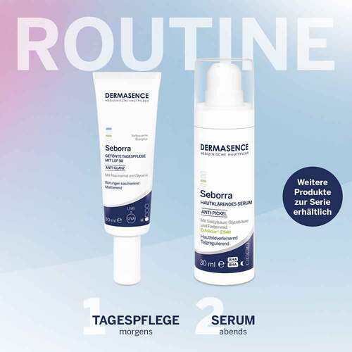 Dermasence Seborra get&ouml;nte Tagespflege Creme LSF 50 - 6