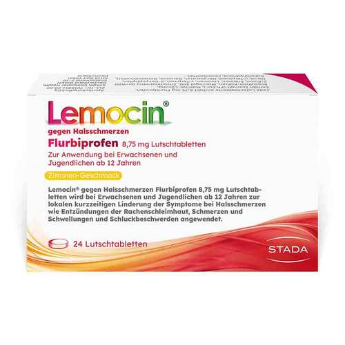 Lemocin gegen Halsschm.Flurbiprofen 8,75 mg Lut. - 2