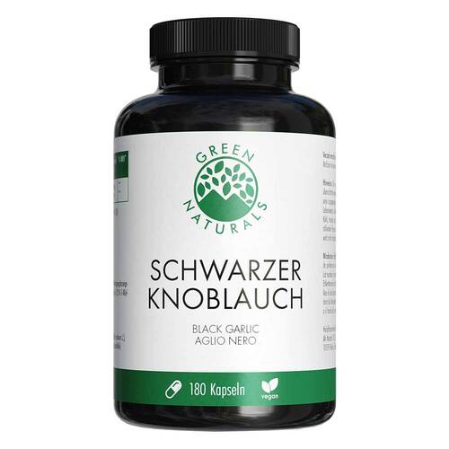 Green Naturals schwarzer Knoblauch 750mg vegan Kps - 1