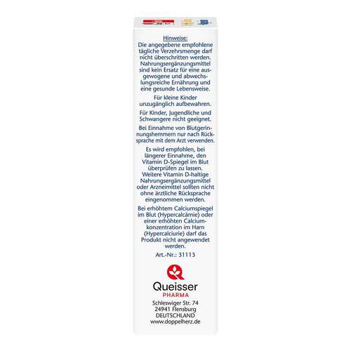 Doppelherz D3 + K2 + Calcium + Magnesium Tabletten - 3