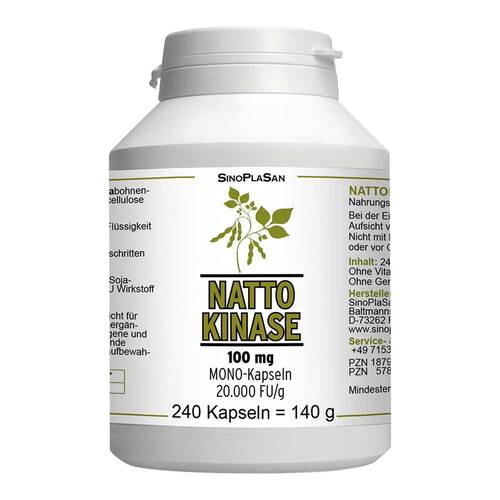 Nattokinase 100 mg Mono 20.000 FU Kapseln - 1