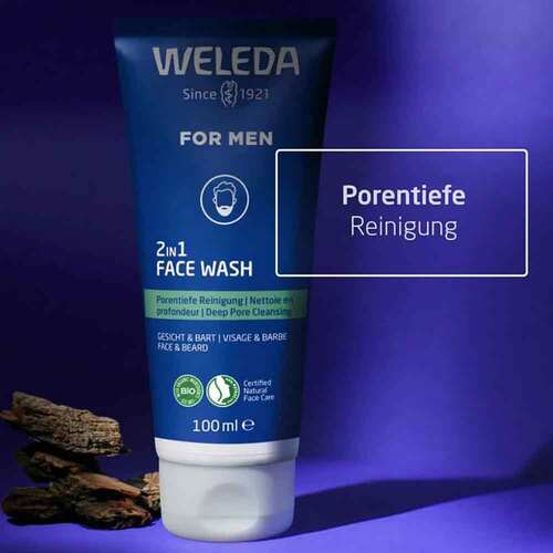 Weleda For Men 2in1 Face Wash - 3