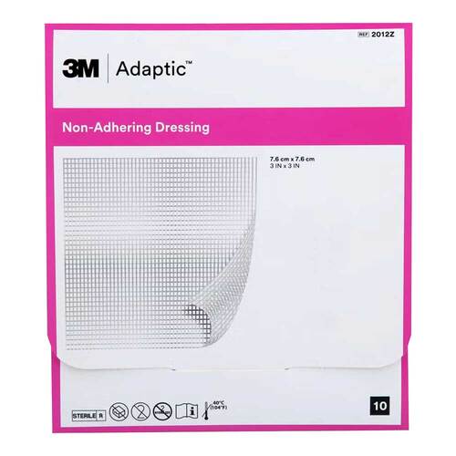 Adaptic 7,6x7,6 cm feuchte Wundauflage - 1