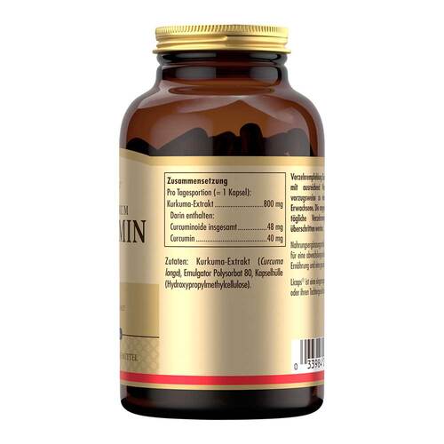 Solgar Vollspektrum Curcumin Kapseln - 2