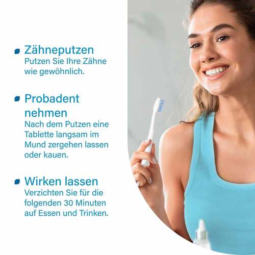 Nupure probadent lemon Mundflora Probiotikum Lutschtabletten - 6