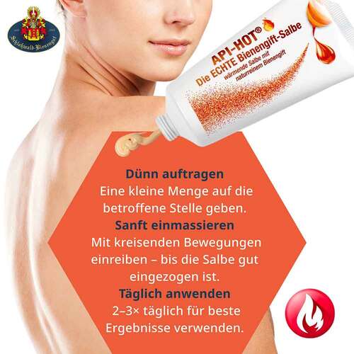 Api-Hot die Echte Bienengift-Salbe W&auml;rmend - 7