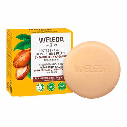 Weleda festes Shampoo Reparatur &amp; Pflege - 1