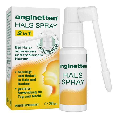 Anginetten Halsspray 2in1 Erwachsene  - 1