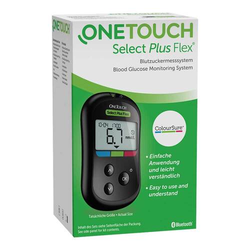 One Touch Select Plus Flex Blutzuckermesssy.mmol / l - 1