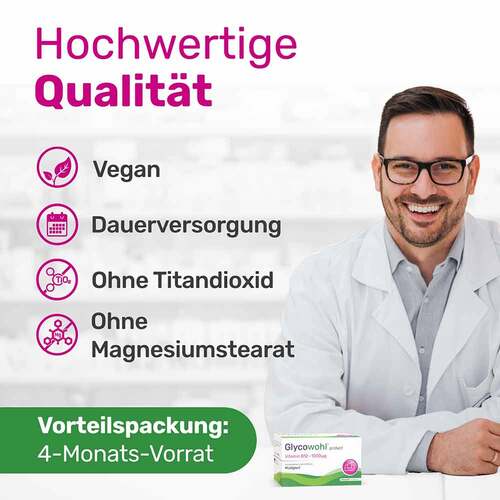 Glycowohl Vitamin B12 1000 µg hochdosiert vegan Kapseln  - 4