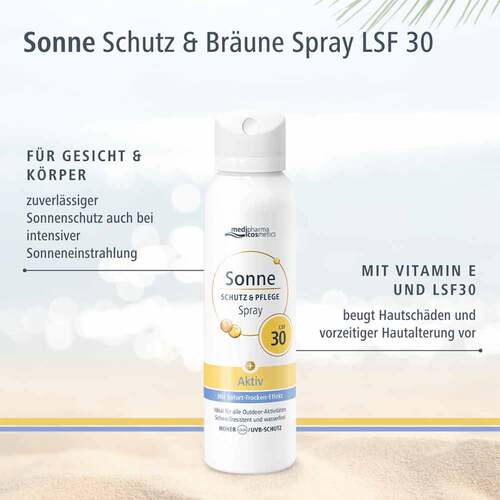 Sonne Schutz &amp; Pflege Aktiv Aerosol-Spray LSF 30 - 4