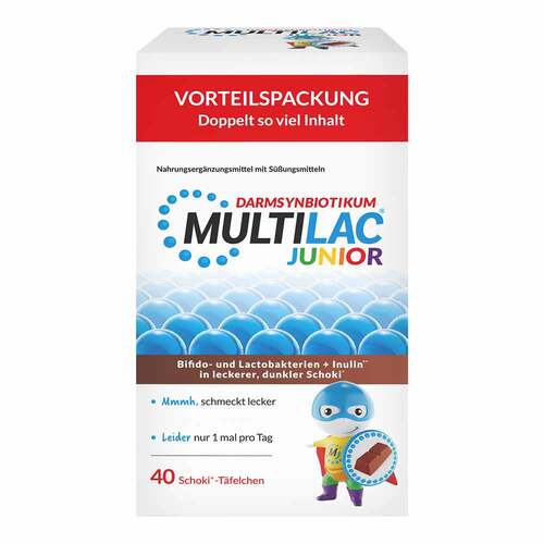 Multilac Synbiotikum Junior T&auml;felchen - 1