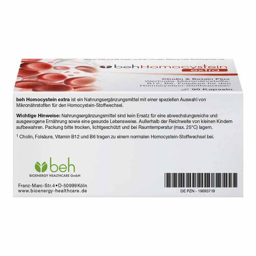 Beh Homocystein extra Kapseln - 3