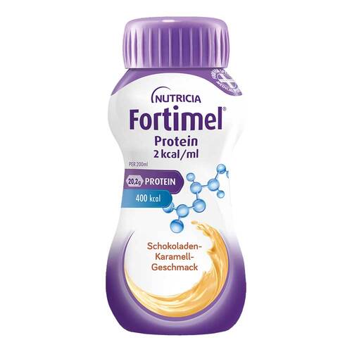 Fortimel Protein 2 kcal Schoko.-Karamell Trinknahr - 1